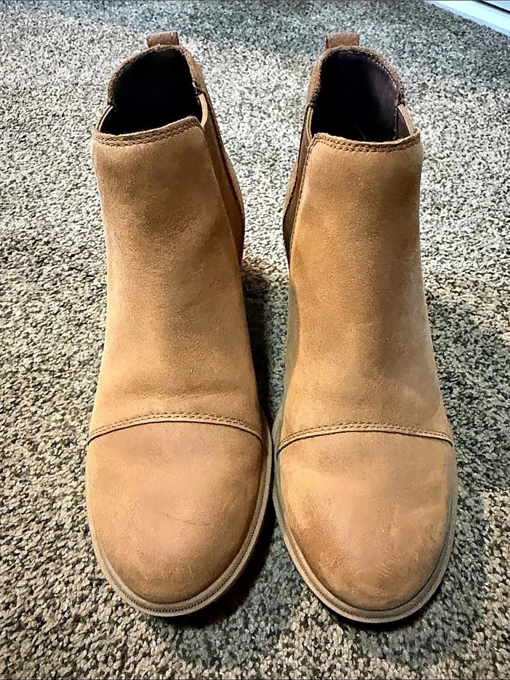 SOREL Joan of Arctic Wedge II Chelsea Boot Brown US 8.5
